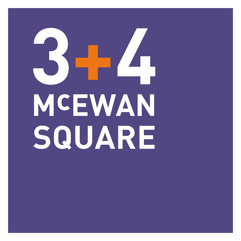3+4 McEwan Square Logo